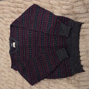 VINTAGE BURBERRY GRANDPA SWEATER